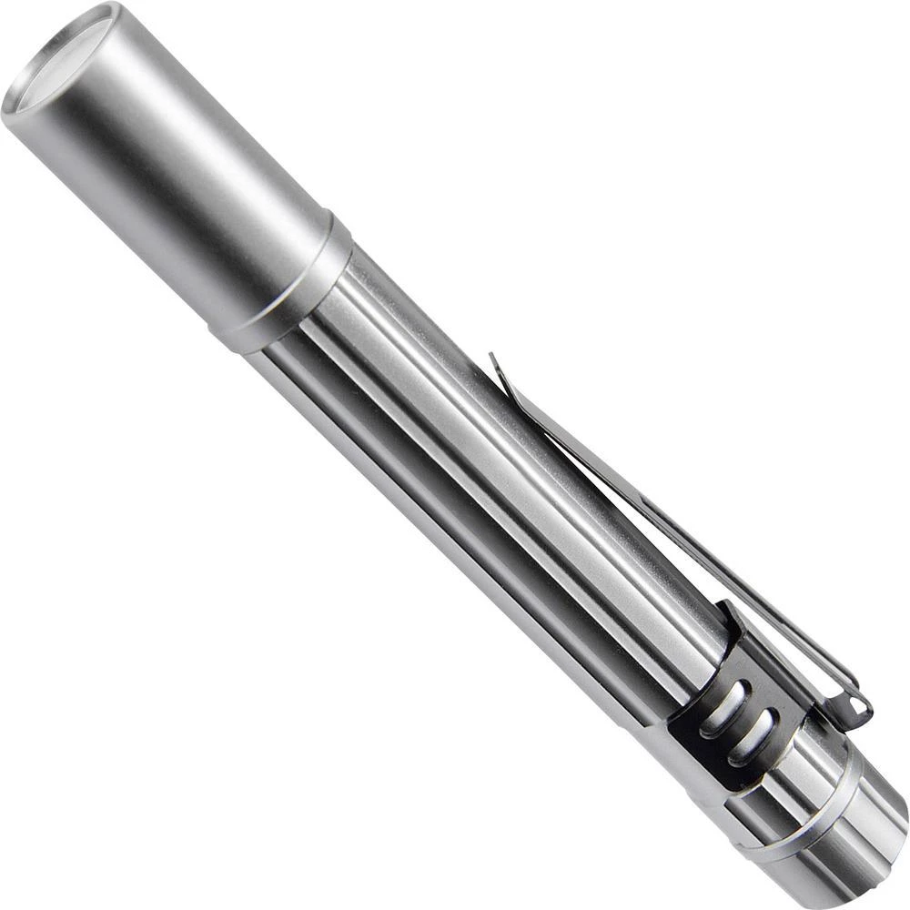 LED svjetiljka-olovka LX 401106B LiteXpress na baterije 38 g titanij-siva slika