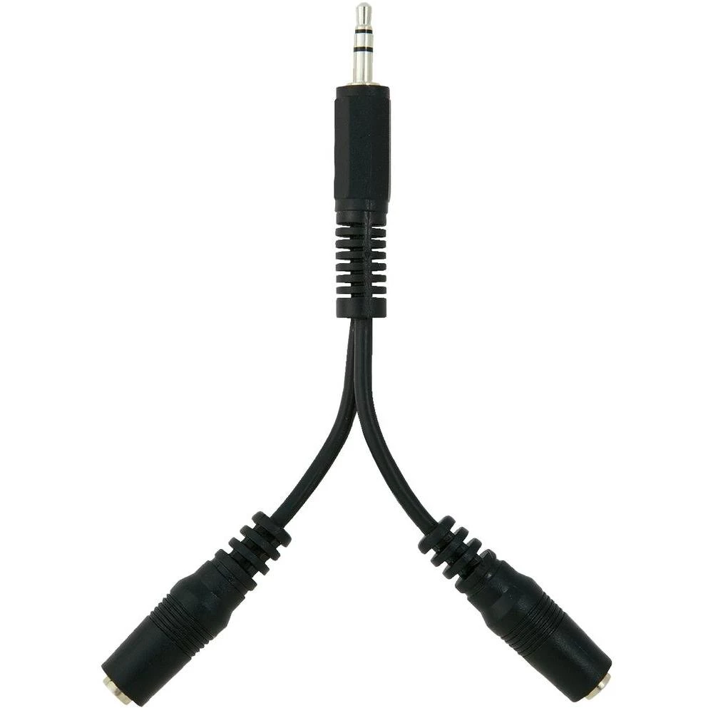 Belkin-JACK audio Y-adapter [1x JACK utikač 3.5mm - 2x JACK utičnica 3.5mm], crn slika