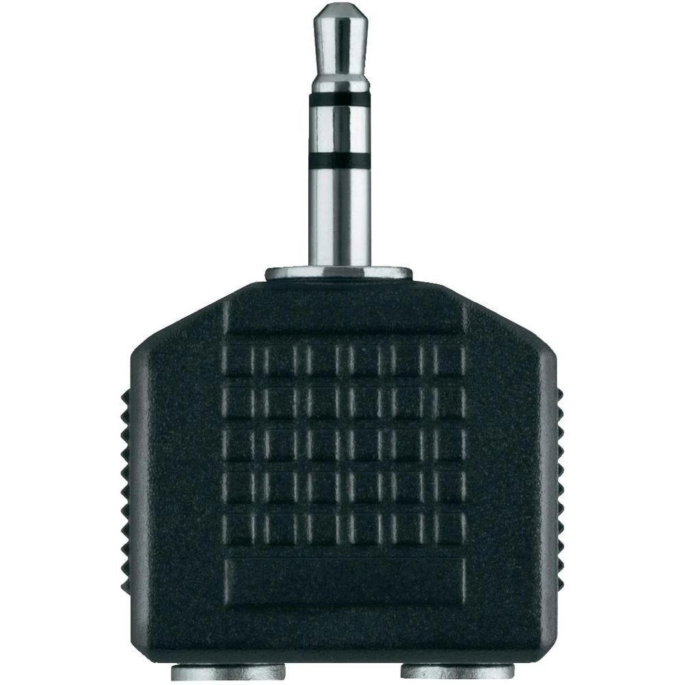 Belkin-JACK audio Y-adapter [1x JACK utikač 3.5mm - 2x JACK utičnica 3.5mm], crn slika