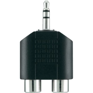 Belkin-JACK/činč audio Y-adapter [1x JACK utikač 3.5mm - 2x činč utičnica], crn slika