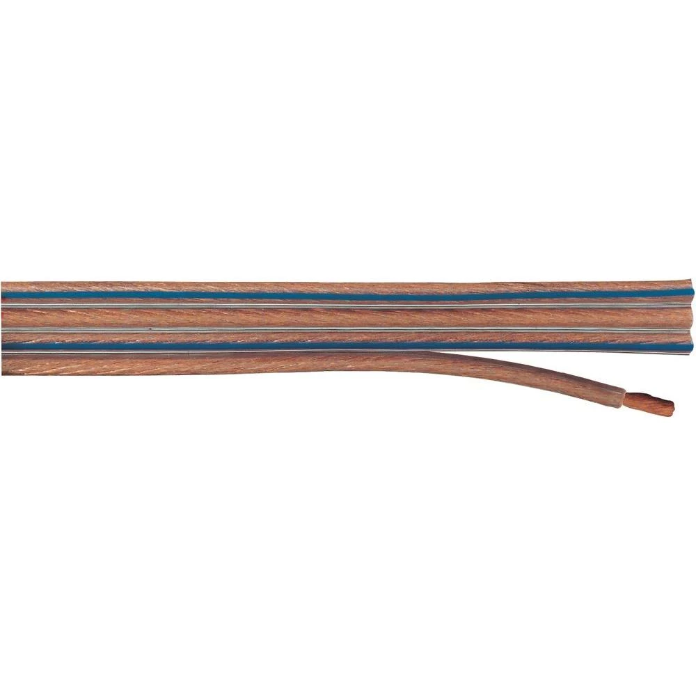 Posebni plosnati kabel za zvučnike 4 x 1.5 mm prozirna, roba na metre slika