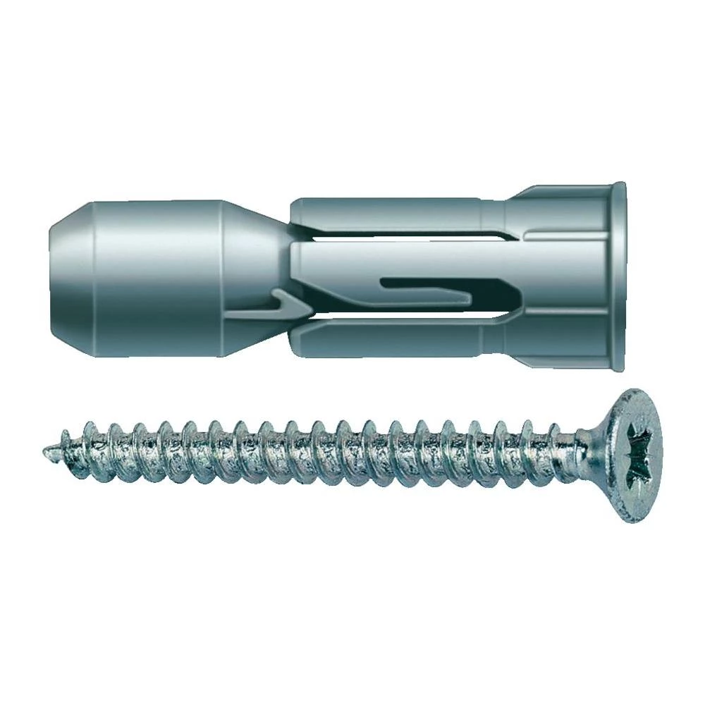 Umetci Fischer 10 S za ploču PD sa vijkom, najlon, 10mm, 50 komada slika