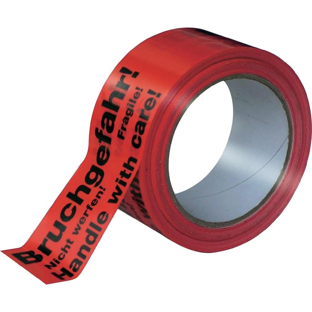 Signalna ljepljiva traka ''Bruchgefahr'' (lomljivo) Citius (D x Š) 66 m x 50 mm slika