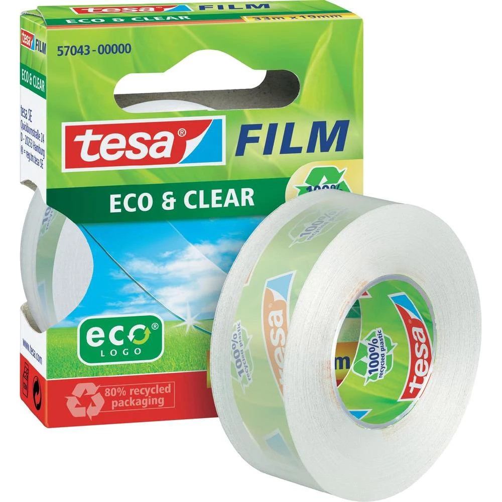 Ljepljiva traka Eco & Clear tesafilm® (D x Š) 10 m x 15 mm prozirna 57070-00000- slika