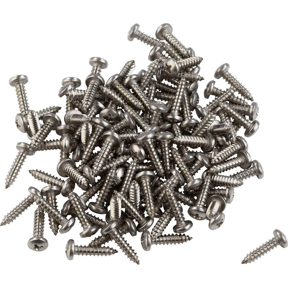 Samorezni PAN vijak, križni, DIN 7981 C, nehrđajući čelik A2, 4.8x16mm, 100 koma slika