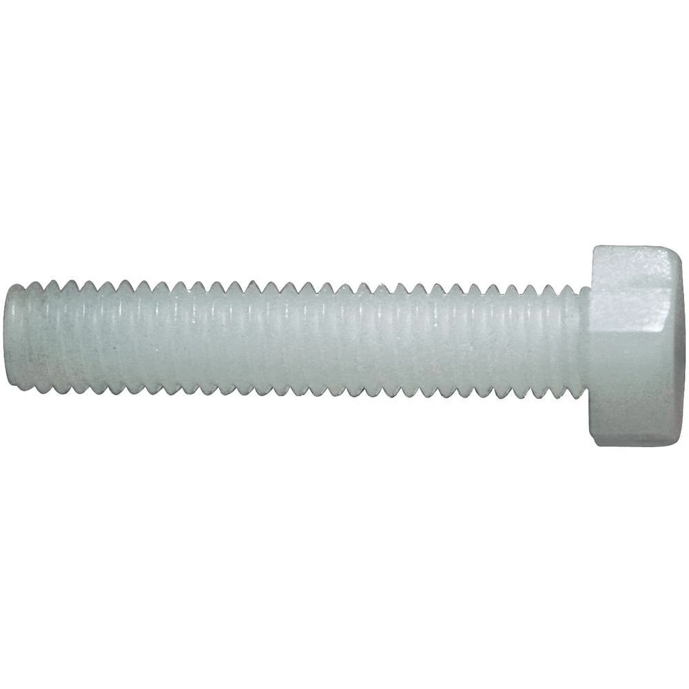 Hex vijak TOOLCRAFT, šesterokutna glava, M4, 25mm, DIN 933, umjetna masa-poliami slika