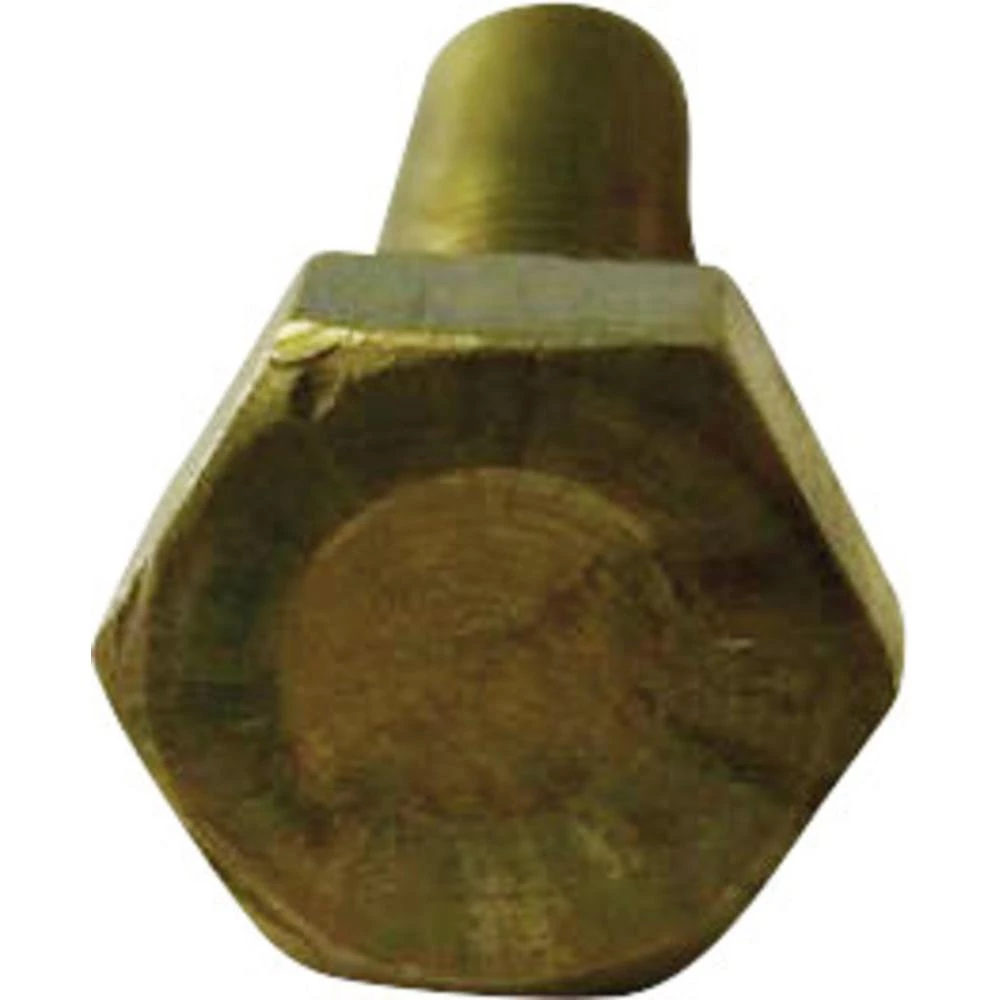 Hex vijak TOOLCRAFT, šesterokutna glava, M2, 10mm, DIN 933, mesing, 10 komada slika