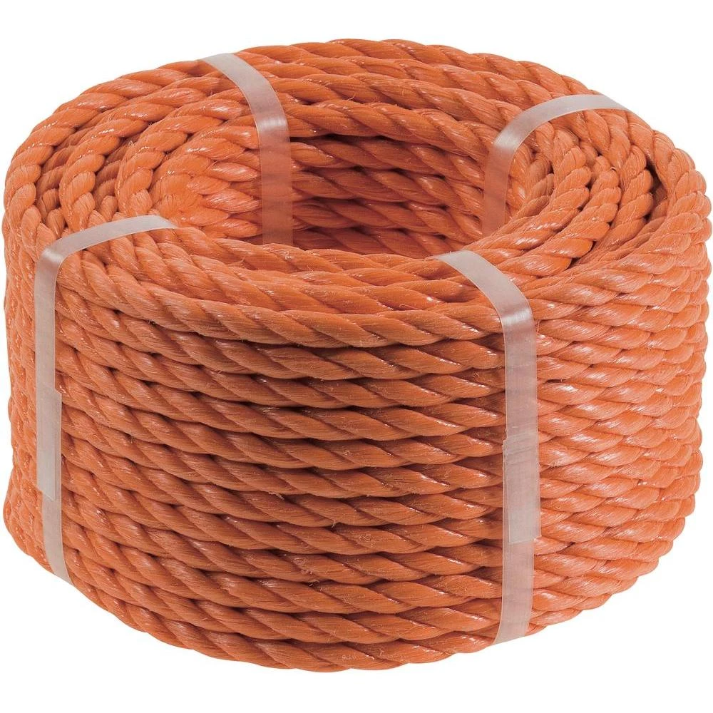 Pleteno uže, (?xD) 4mm x 20m, polipropilen, narančasto, 9826-42 slika