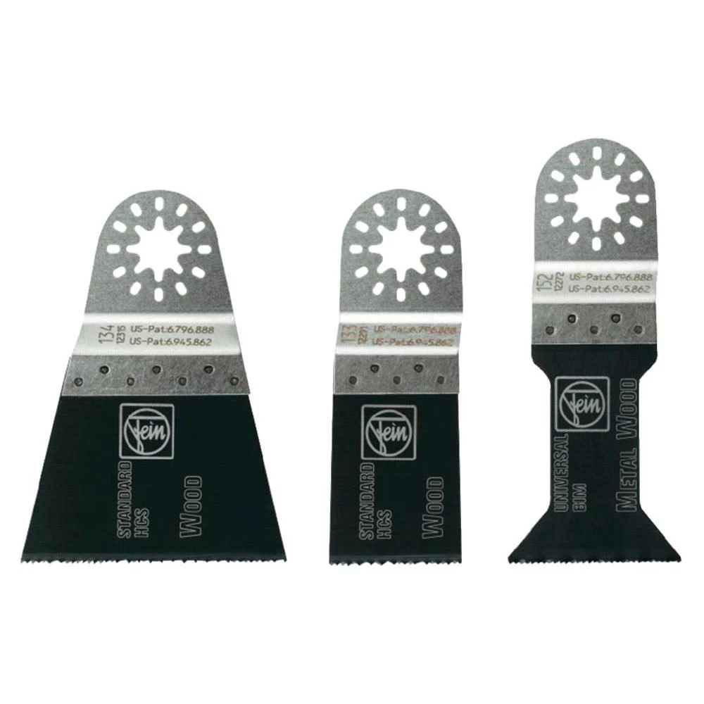 E-Cut komplet listova pile Combo 3-dijelni Fein 6 35 02 127 04 0 1 Set slika