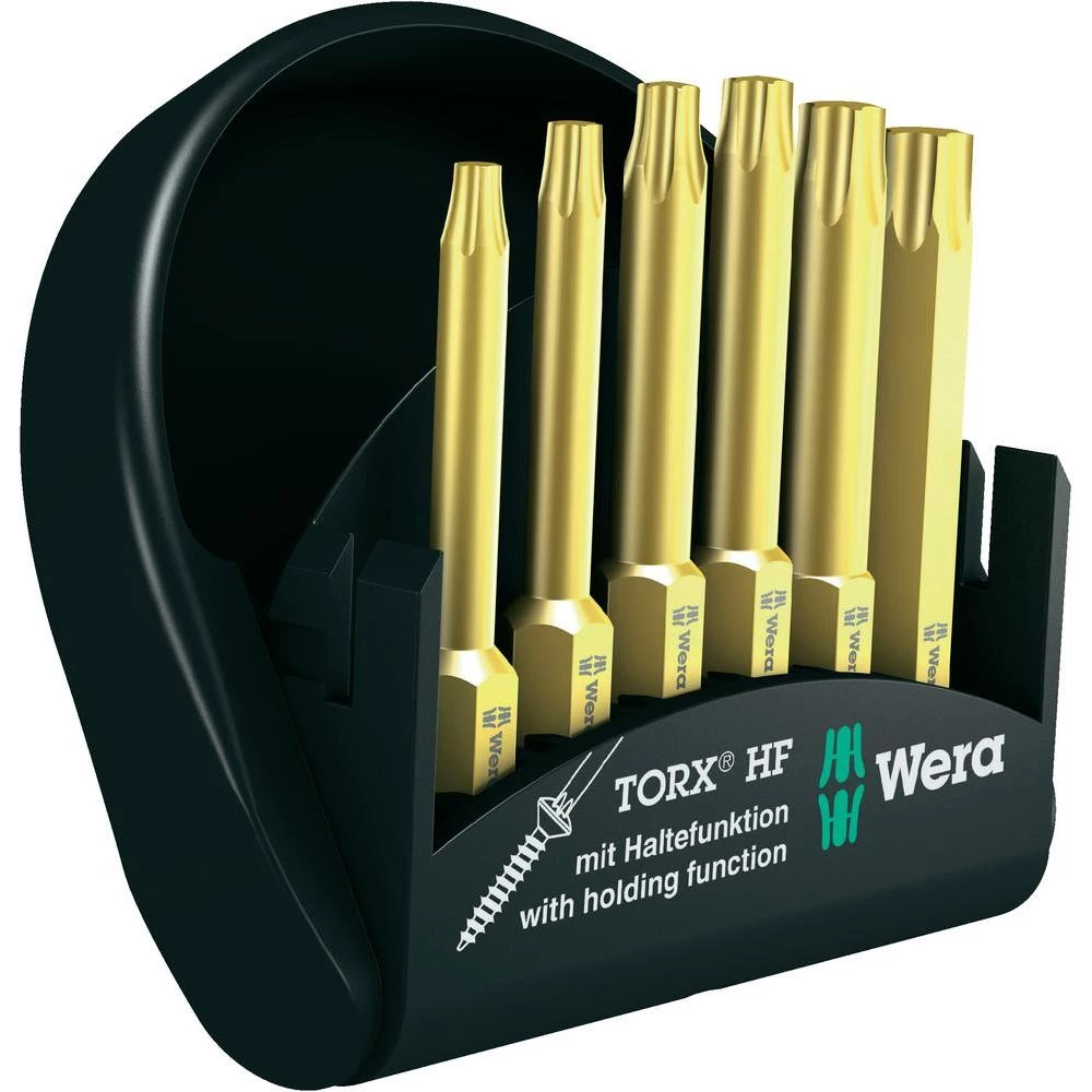 Set TORX bit-nastavaka Wera Mini-Check 05056476001, 50mm, 6-dijelni komplet slika