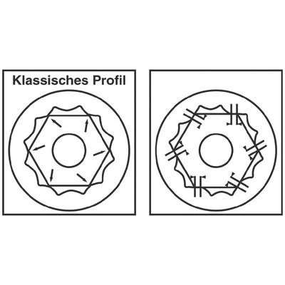 Okasti ključ 36 x 41 mm Walter Werkzeuge 003803641120 duljina ključa 36 x 41 mm slika