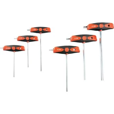 Wiha 334DSK6 komplet ključeva s kosom drškom 6-dijelni metrički unutarnji šester slika