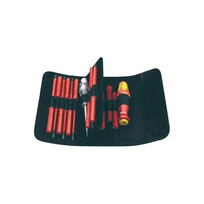 Wera VDE komplet izmjenjivih dvostranih oštrica Kraftform Kompakt® 18-dijelni pogon ravni/križni prorez PH/PZ/plus-minus/van slika