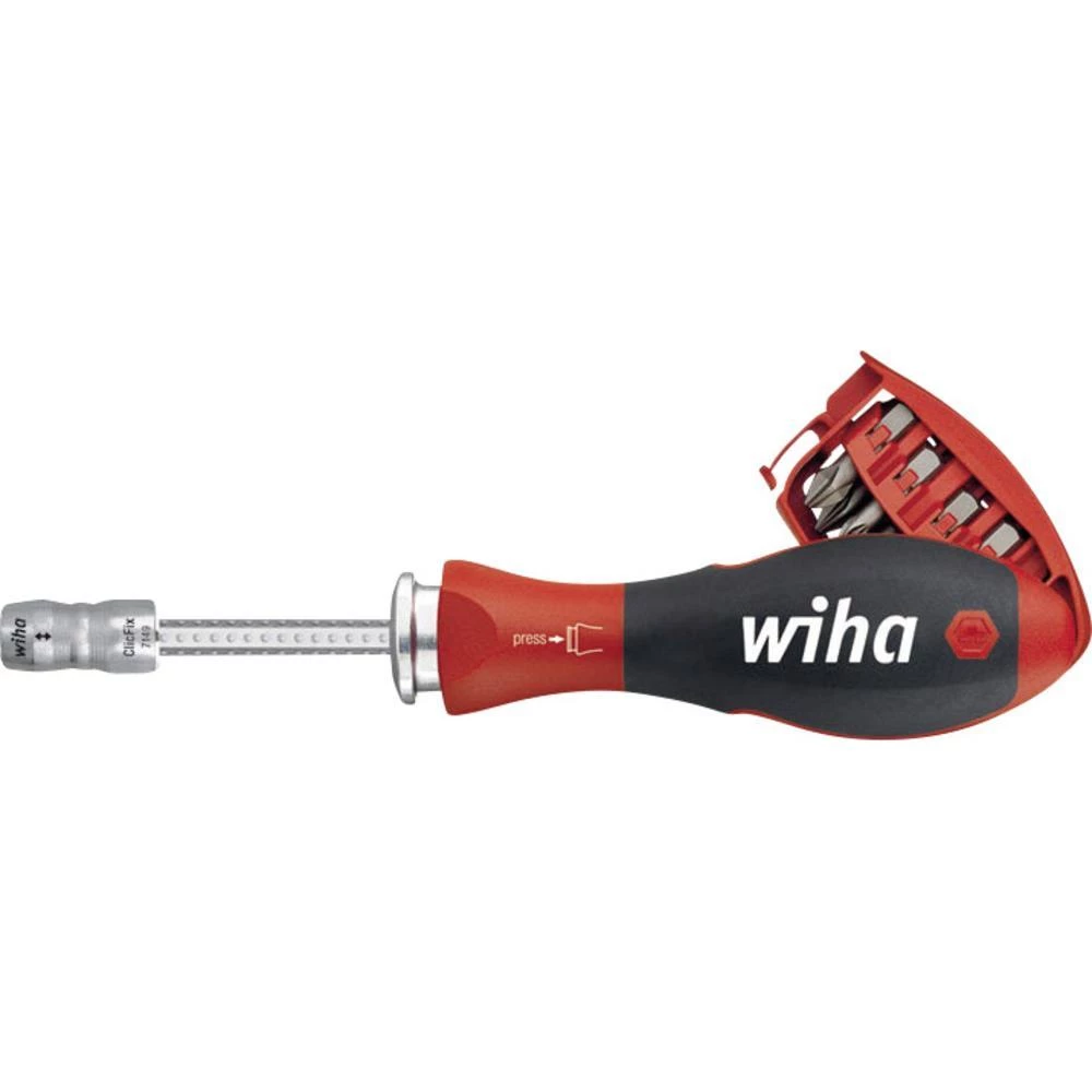 Wiha spremnik s bitovima ClicFix telescopic miješani 8-dijelni 36395 Bit-Set 380 slika