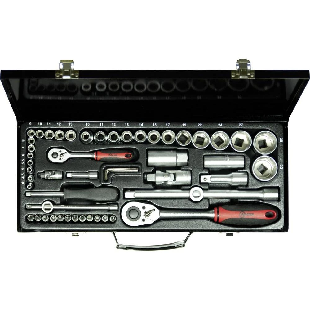 Walter Werkzeuge komplet nasadnih ključeva 12, 5 mm (1/2'') + 6, 3 mm (1/4'') 55 slika