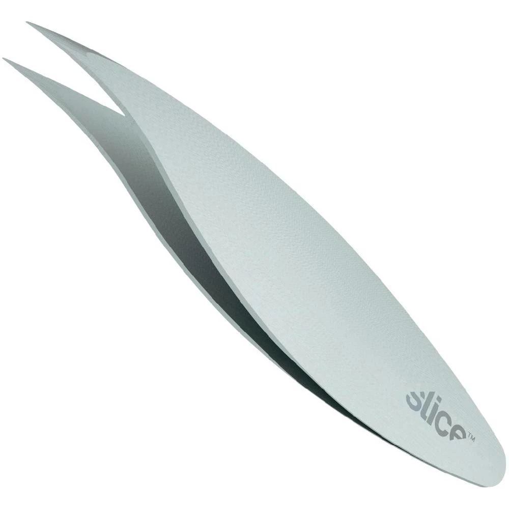 Slice pinceta od plemenitog čelika izvedba zakrivljeni vrh duljina 8.5 cm 10456 slika