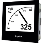 Grafički DIN mjerač za voltažu i amper DPM72-AV Digalox TDE Instruments