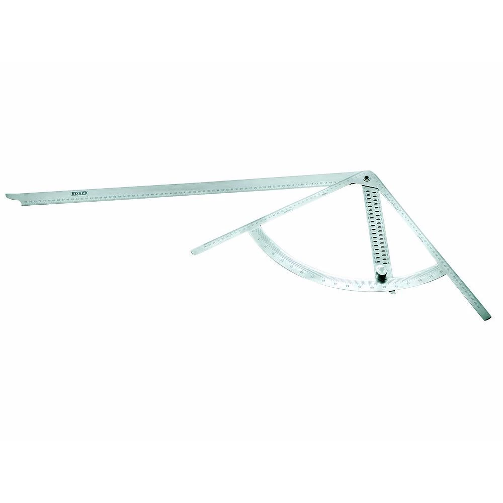 Alpha kutomjer Horex 2132226 presjek 35 x 2 mm duljina krakova 795 x 430 mm slika