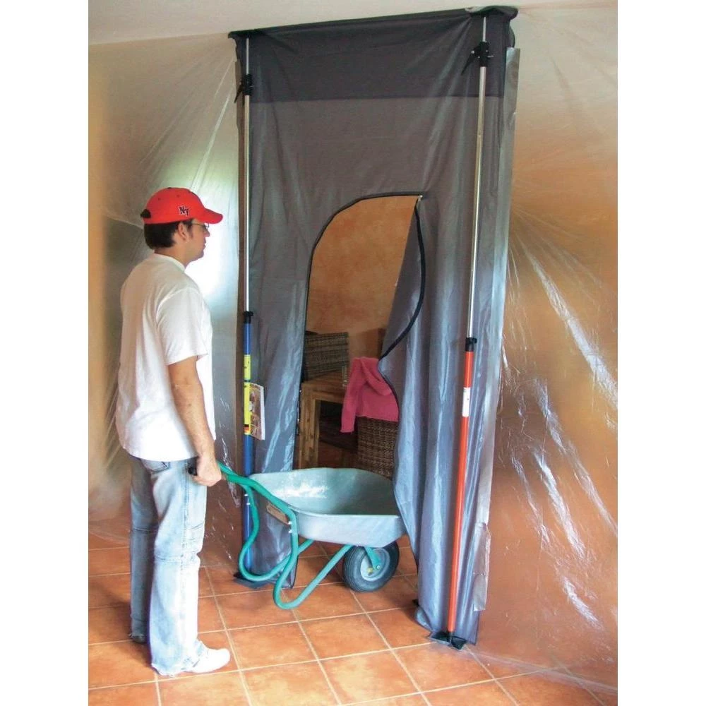 Plastična vrata za zaštitu od prašine 1.30 m 3.10 m slika