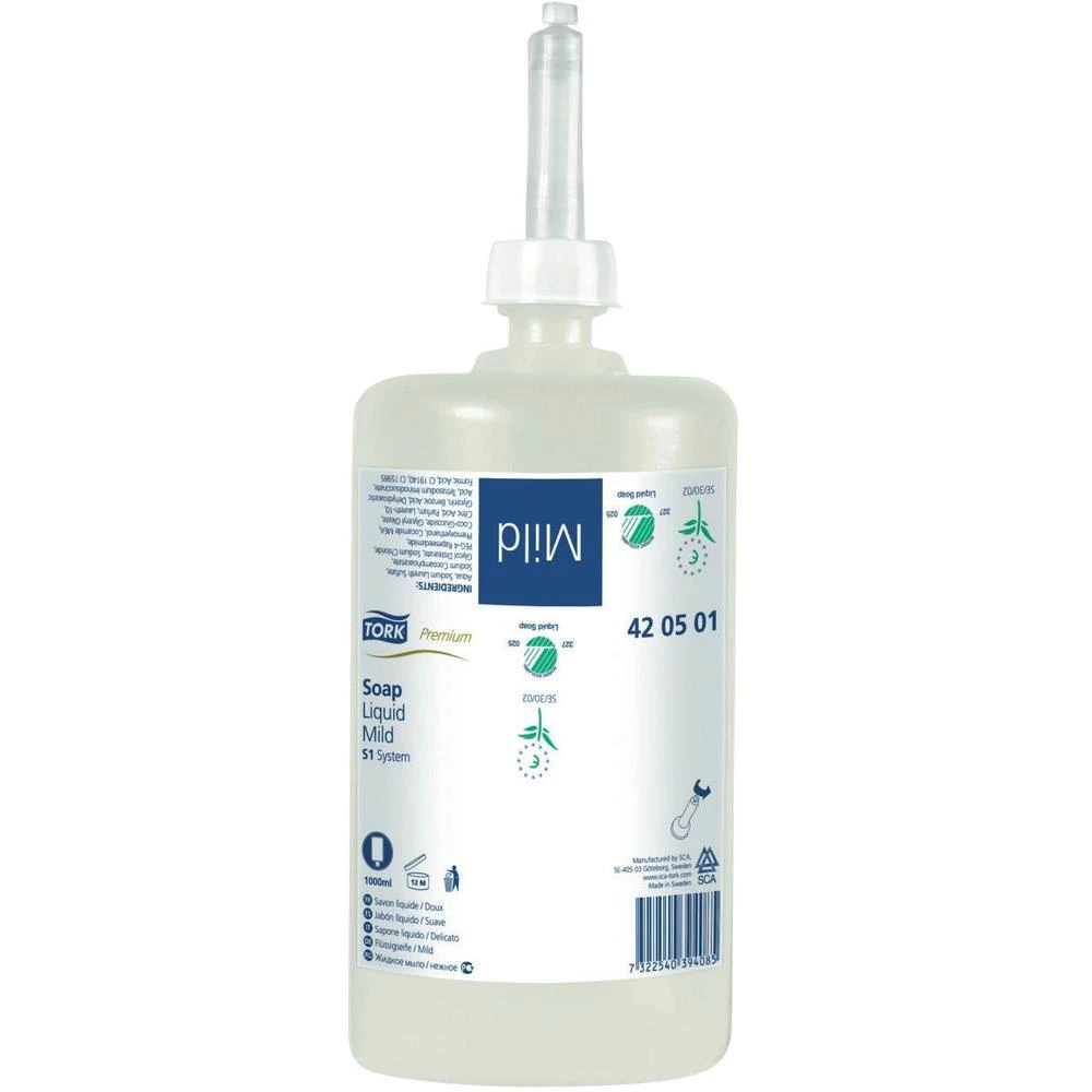 Tekući sapun Premium TORK maxi mild milde Univerzalni tekući sapun 6 kom. slika