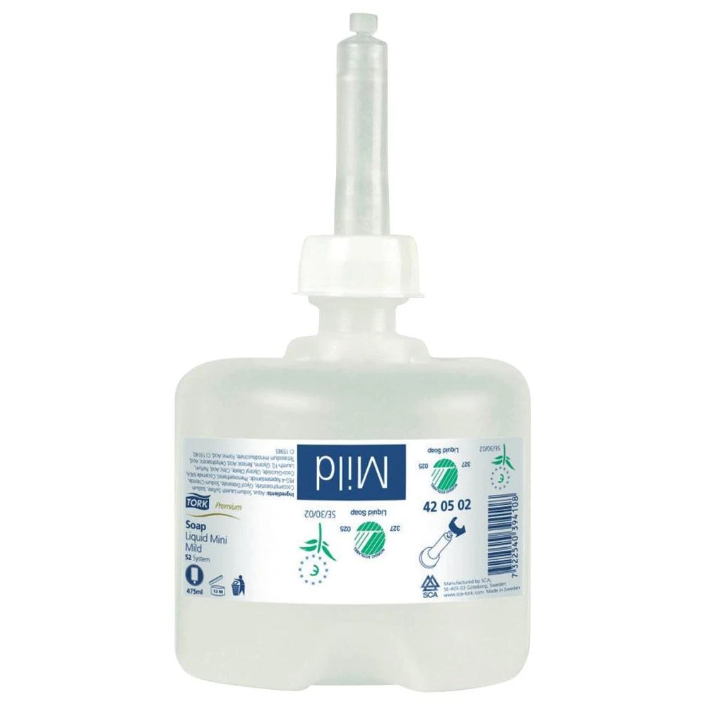 Tekući sapun Premium TORK mini blagi Univerzalni tekući sapun 8 kom. slika