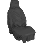 Zaštitni pokrov za automobilsko sjedalo APA crni, za jedno sjedalo