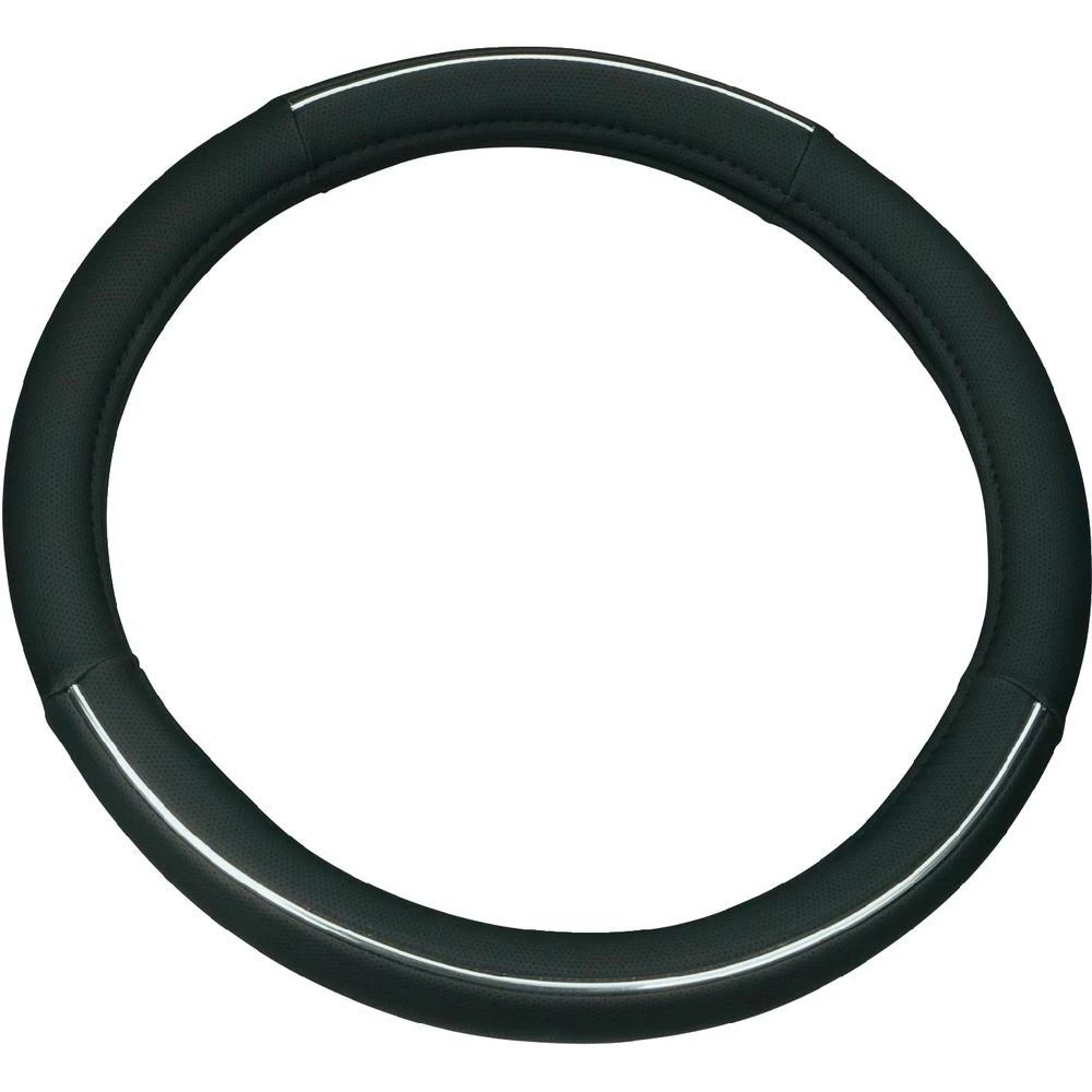 Herbert Richter navlaka za volan crna s aluminij crtama crna 1353/93 slika