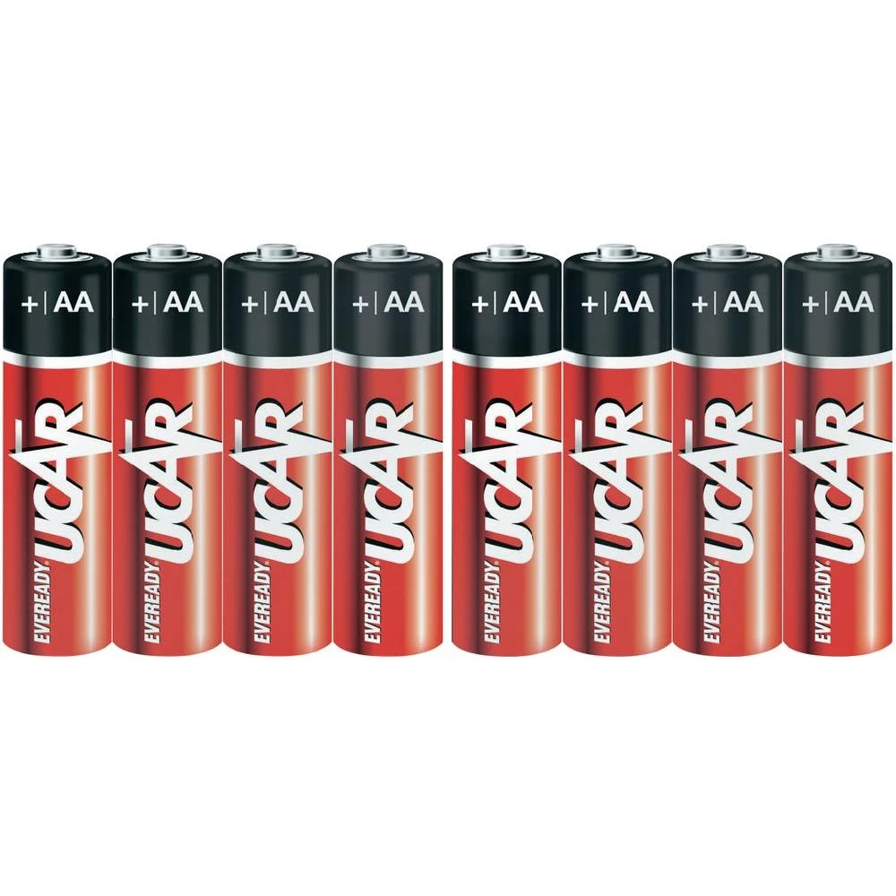 Mignon (AA) baterija LR06 UCAR 1.5 V 8 komada slika