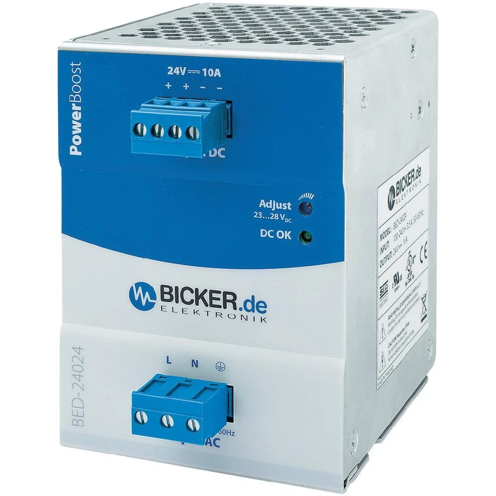 Adapter napajanja za profilne šine (DIN-letva) Bicker Elektronik BED-24024 28 V/ slika
