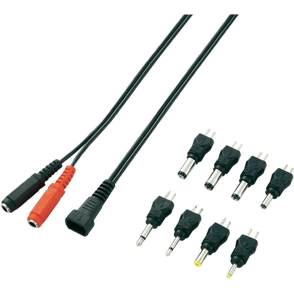 VOLTCRAFT F04A2-8XC niskonaponski komplet adaptera sa 2 klinken adaptera i 6 niskonaponskih adaptera slika