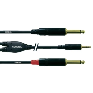CORDIAL 1,5M REAN 3,5MM/2X 6,3MM CFY1,5WPP slika