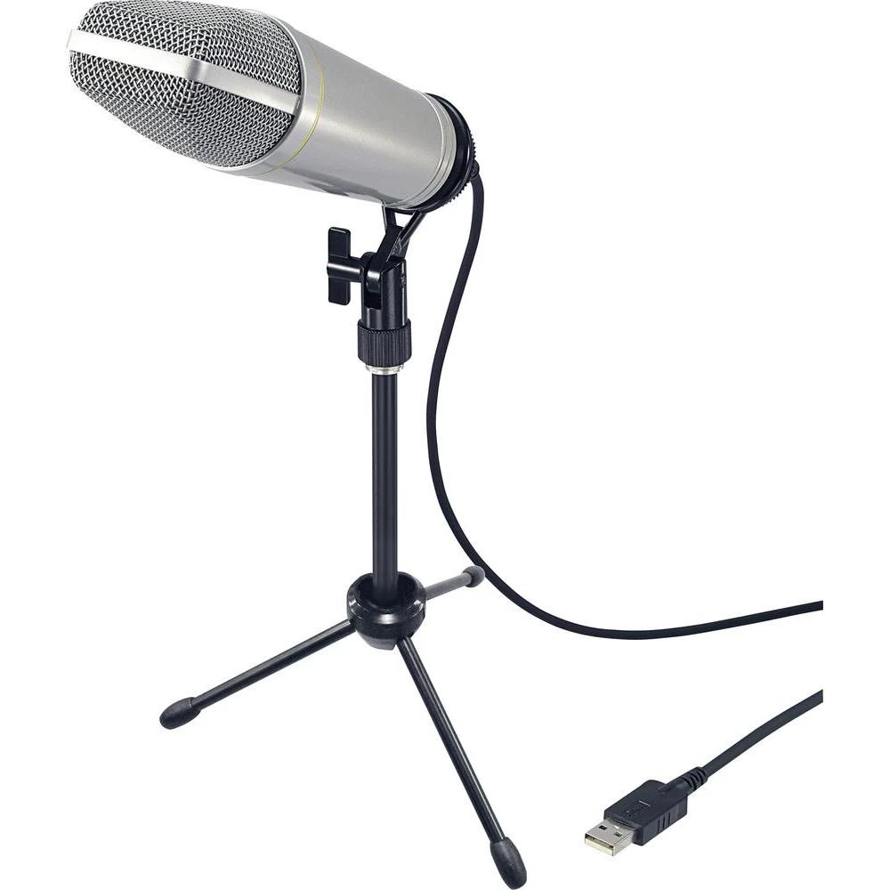 Profesionalni USB studijski mikrofon USB-S1 Renkforce slika