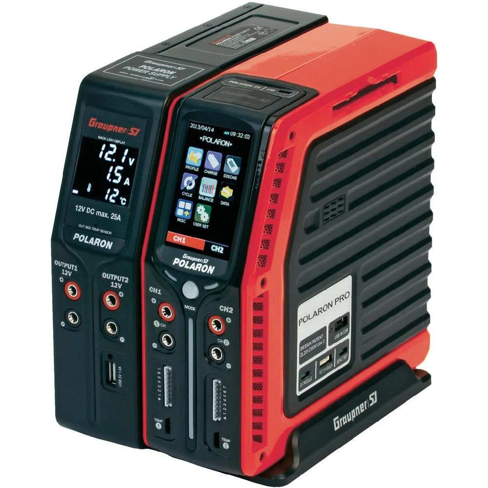 Višenamjenski punjač baterija za modele 12 V, 220 V 20 A Graupner Polaron Pro Co slika