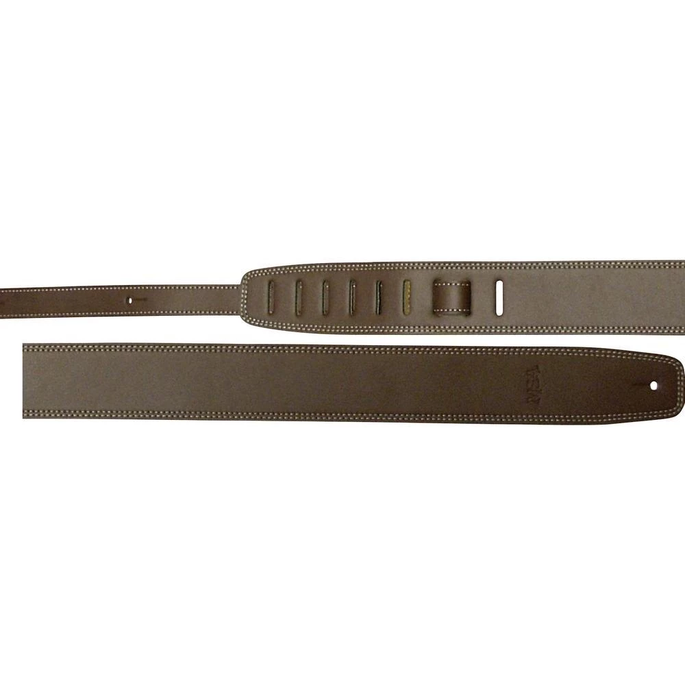 MSA Musikinstrumente LLB 20-Remen za gitaru, braon, kožni, 1320mm slika