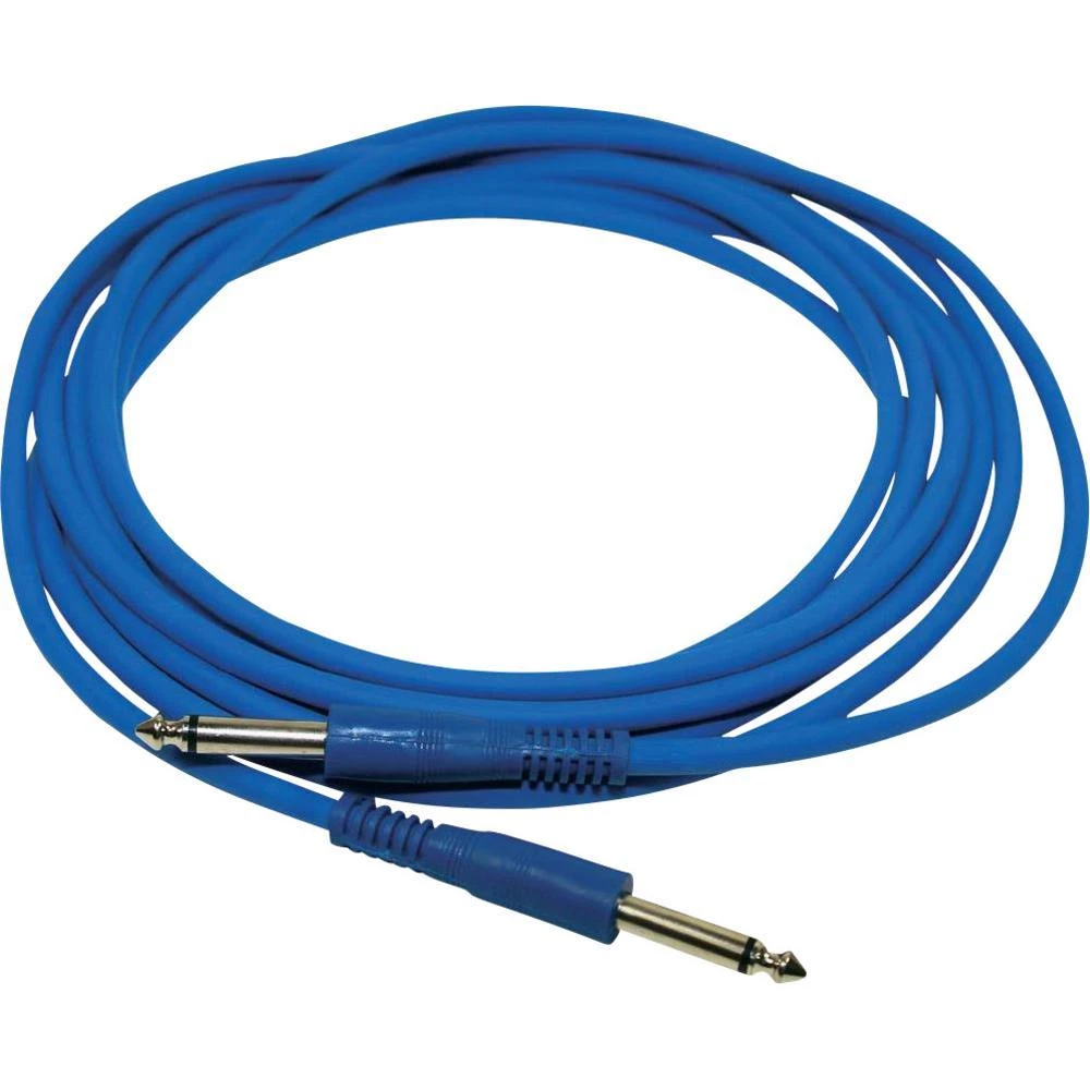 Paccs Kabel za glas. instrumente, klinken utič 9 m plavi slika