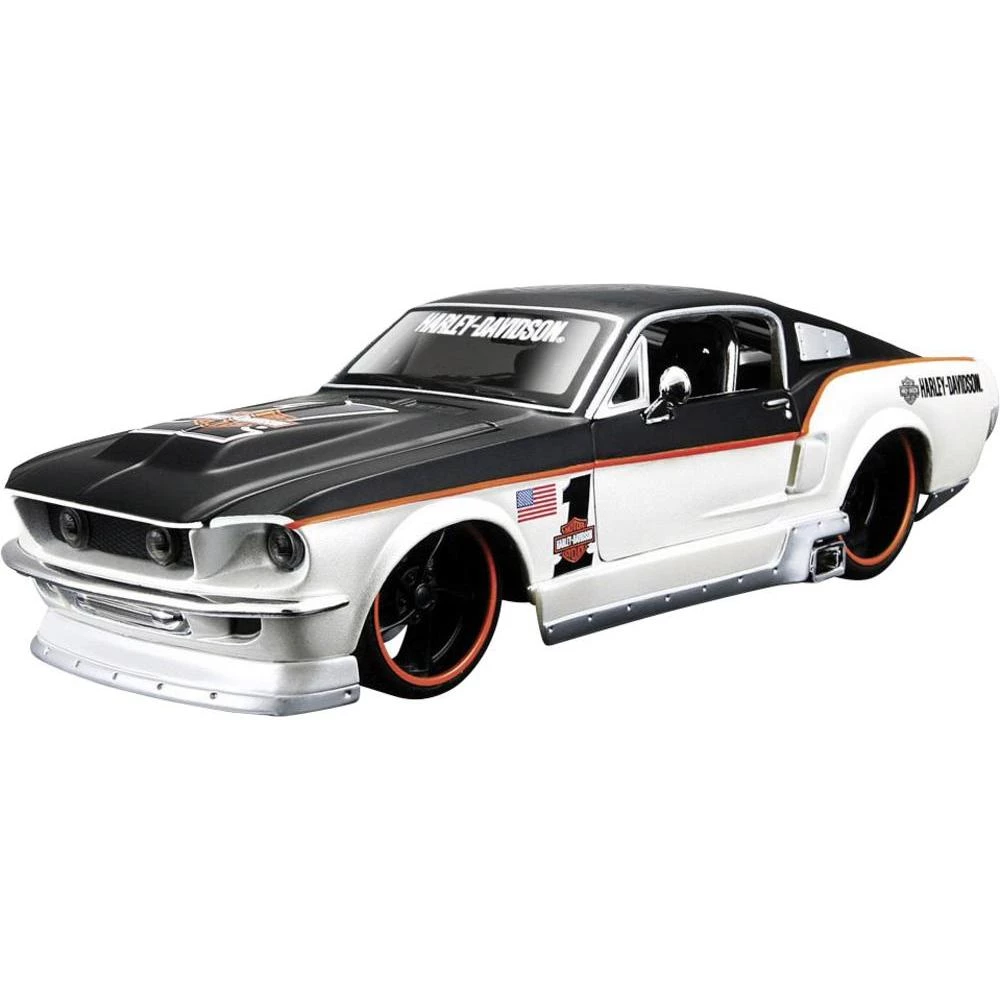 Model automobila Ford Mustang GT ´67 Harley Davidson 532168 Maisto 1:24 slika