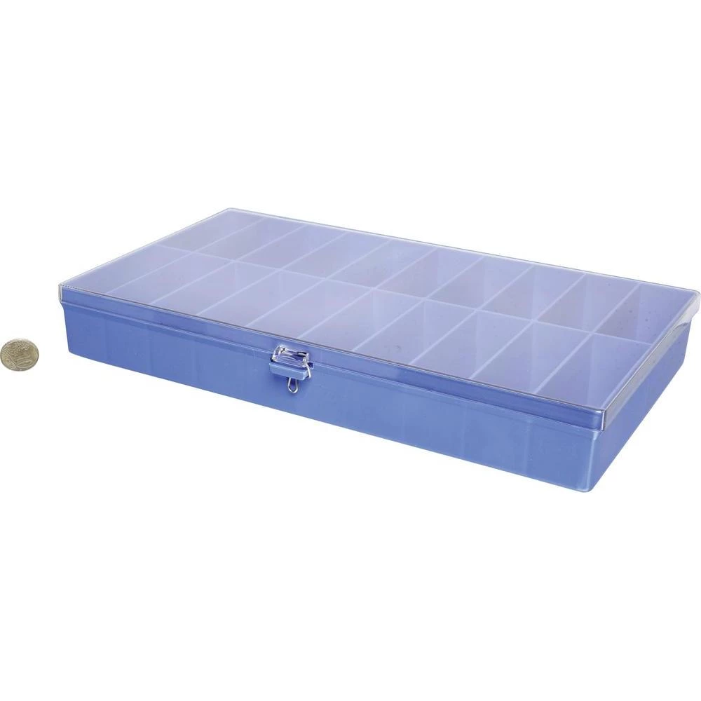 Sortirna kutija, 20 ladica, (D x Š x V) 296 x 169 x 41 mm, ladice 76 x 27 x 36 m slika