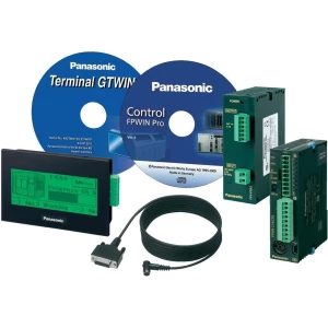 Panasonic-PLC kontroler i upravljačka jedinica, osnovni, FP0R & GT02, KITGT02FP0 slika