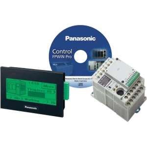 Panasonic-PLC kontroler i upravljačka jedinica, osnovni, FPX & GT02 KITGT02FPXC1 slika