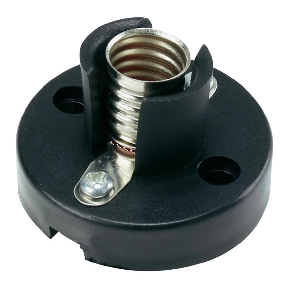 Grlo žarulje s mostom E10, izolirano, vijčani priključak slika