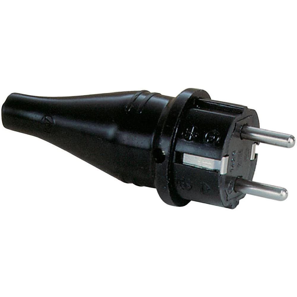 Utikač ABL Sursum 1429190 od pune gume crna crna slika