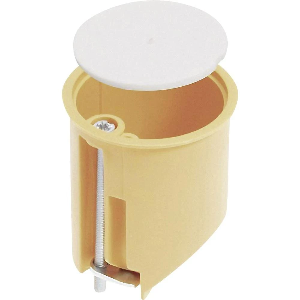 Razvodna kutija s poklopcem (za zidne svjetiljke) za šuplje zidove narančasta 52 slika