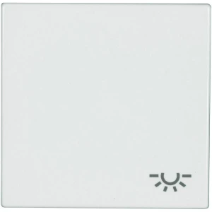 Jung poklopac sa simbolom ''Svjetlo'' LS 990, LS design, LS plus alpsko bijela L slika