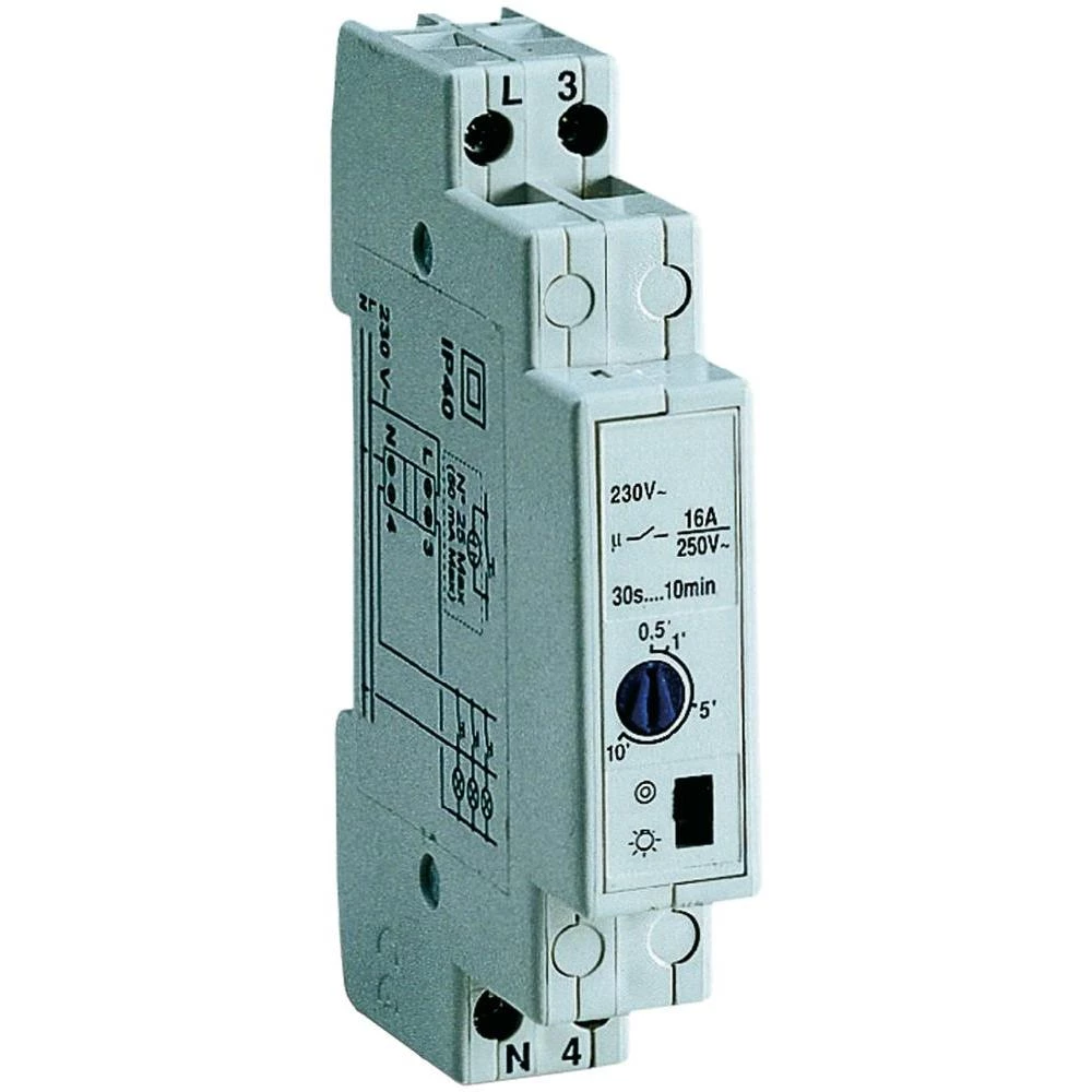 Uklopni sat za svjetlo u stubištu analogni 16 A 1 zatvarač 230 V/AC 1442 slika