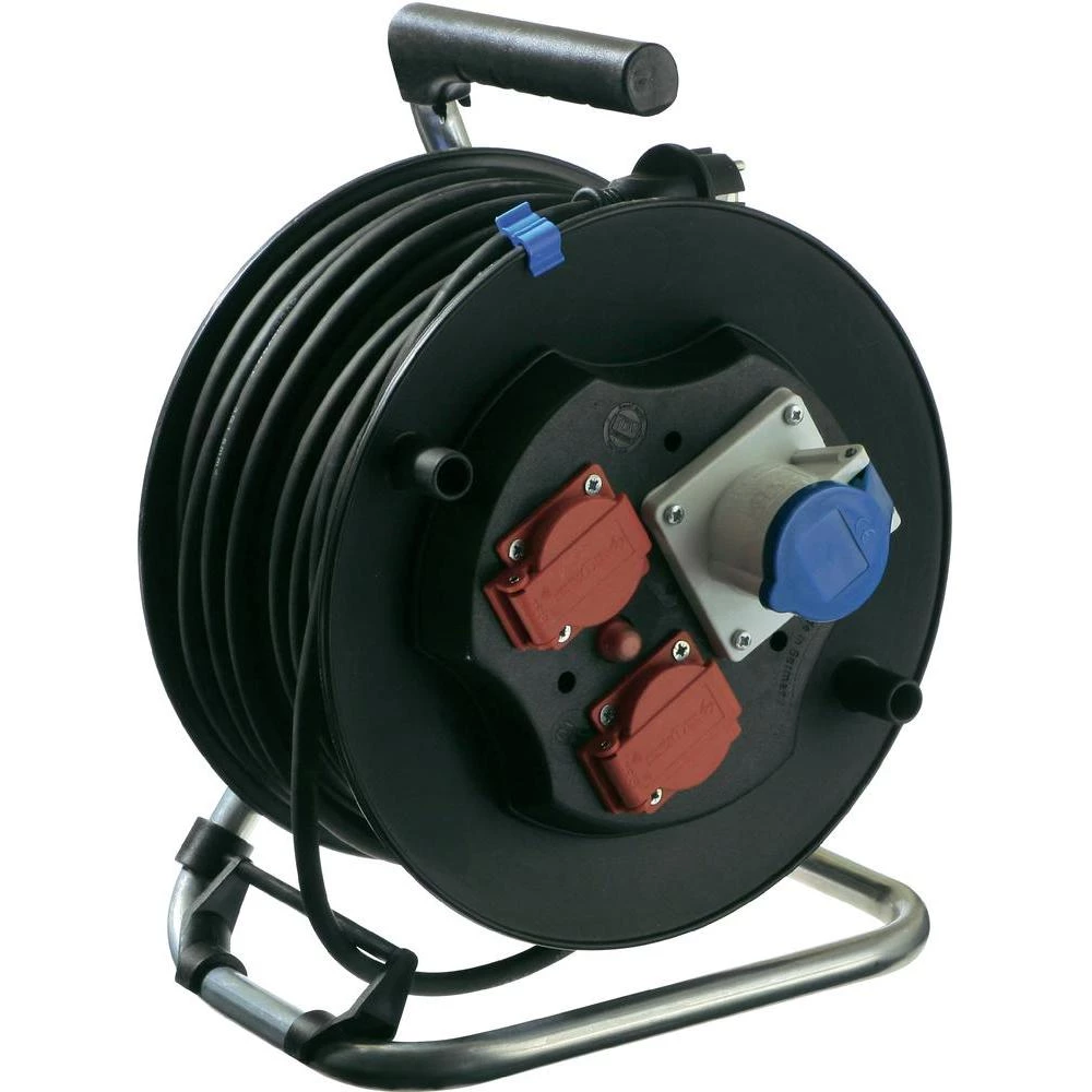 Kabelski bubanj AS Schwabe 10174, Camping, CEE, 40 m, sigurnosni utič, HO7RN-F 3 slika