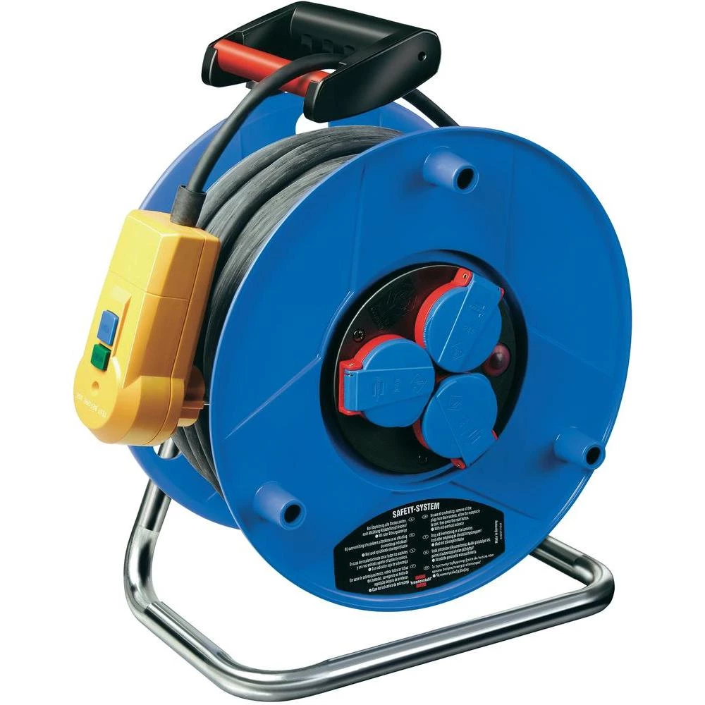 Kabelski bubanj Brennenstuhl 20 m, crna, šuko utikač 1218390 slika