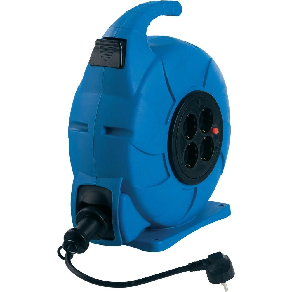 Kabelski bubanj s opružnom zaštitom AS Schwabe 12640, 20 m, sigurnosni utič, H05 slika