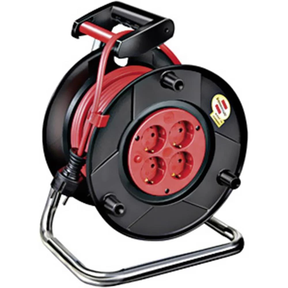 Kolut za kabel 1218450 Brennenstuhl 25 m kabla, šuko utikač, crveni slika