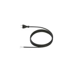 Priključni kabel [konturni-utič - kabel, otvoreni kraj] crni 5 m Bachmann Electr