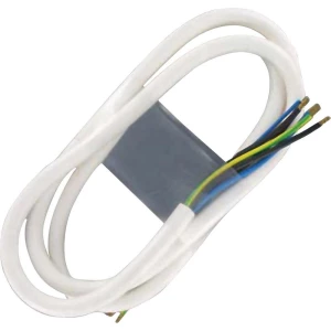Priključni kabel za štednjak [kabel, otvoreni kraj - kabel, otvoreni kraj] bijel slika